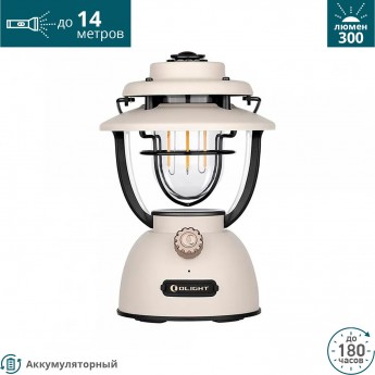 Фонарь OLIGHT OLANTERN CLASSIC 2 PRO CLAY BEIGE Фонарь OLIGHT OLANTERN CLASSIC 2 PRO CLAY BEIGE