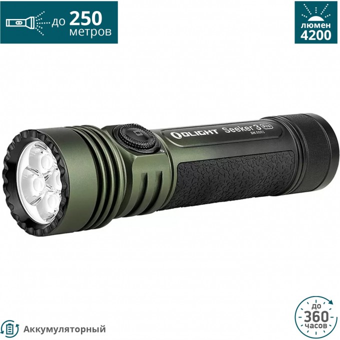 Фонарь OLIGHT SEEKER 3 PRO FOREST GRADIENT 128638