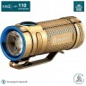 Фонарь OLIGHT S MINI CU RAW BRASS МЕДЬ SMINICURAWBRASS