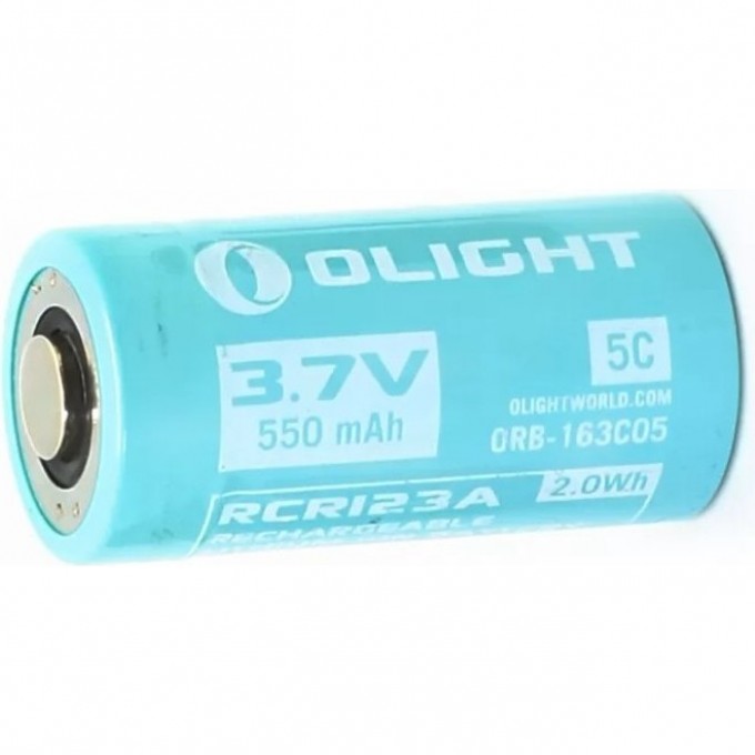 Аккумулятор Li-ion OLIGHT ORB-163C05 16340 3,7 В 550 mAh 927338